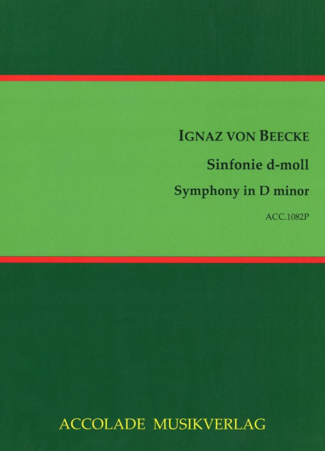 Vorderes Coverbild Sinfonie d-moll 