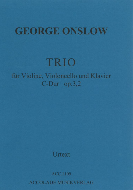 Vorderes Coverbild Trio op. 3/2 