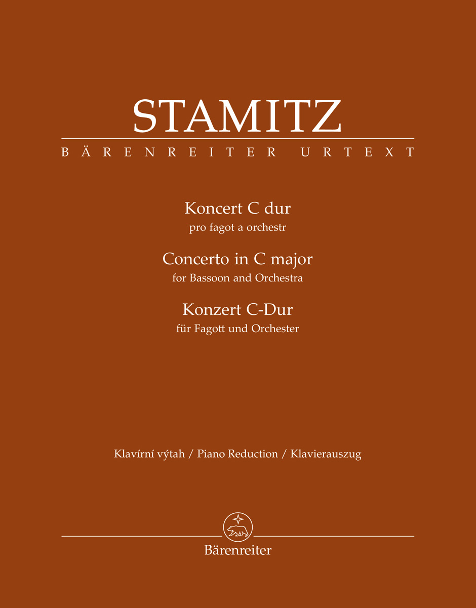 Vorderes Coverbild Konzert für Fagott und Orchester C-Dur