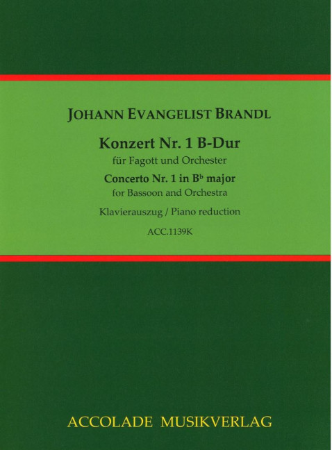 Vorderes Coverbild Konzert Nr. 1 B-Dur 
