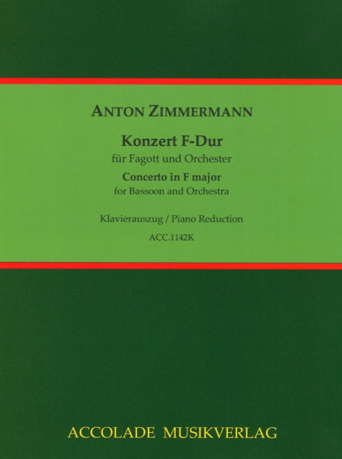 Vorderes Coverbild Konzert F-Dur 