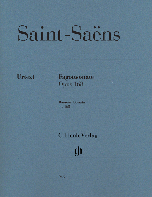 Vorderes Coverbild Fagottsonate op. 168