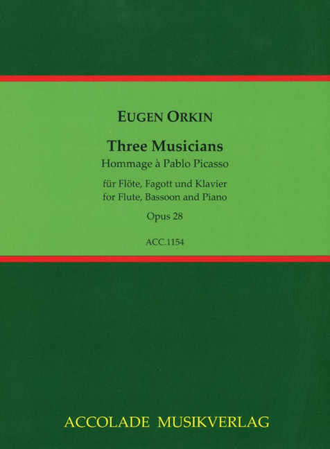 Vorderes Coverbild Three Musicians op. 28 