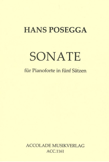 Vorderes Coverbild Sonate 