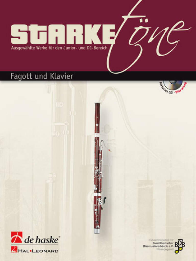 Vorderes Coverbild Starke Töne - Fagott und Klavier