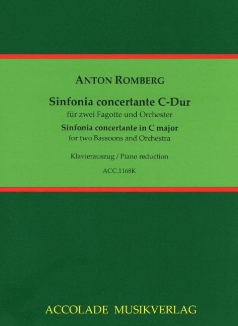 Vorderes Coverbild Sinfonia concertante C-Dur 