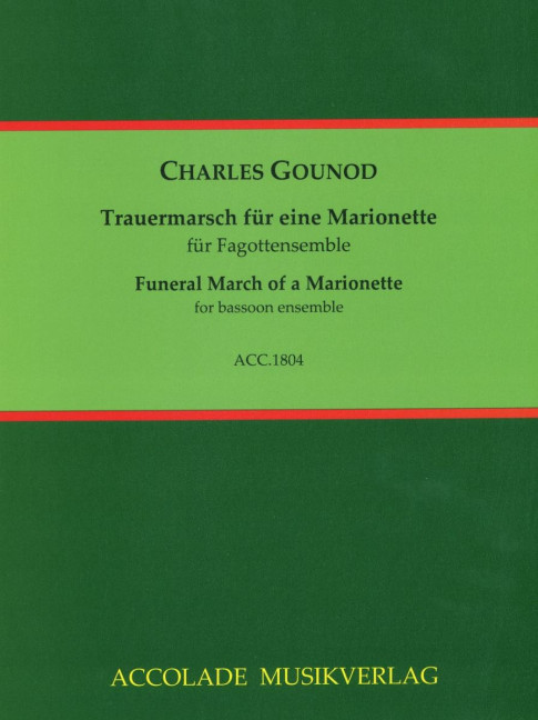 Vorderes Coverbild Trauermarsch für eine Marionette 
