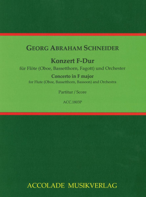 Vorderes Coverbild Konzert F-Dur op. 90 