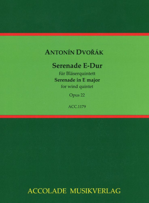 Vorderes Coverbild Serenade E-Dur op. 22 