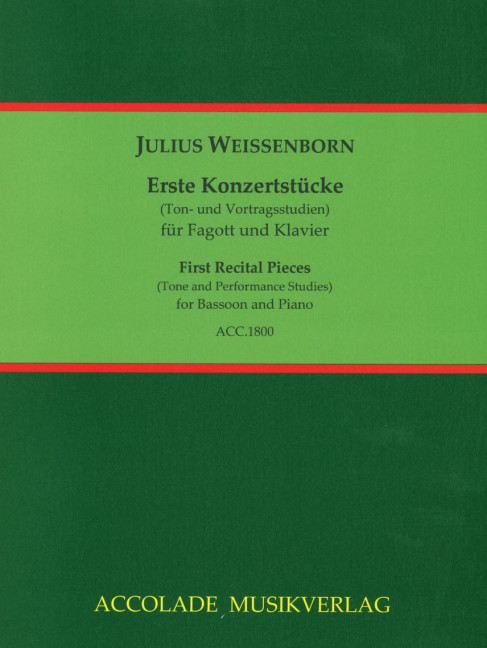 Vorderes Coverbild Erste Konzertstücke 