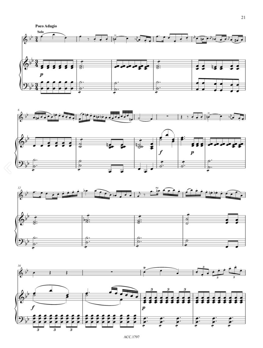 Anderes Coverbild Oboenkonzert F-Dur op. 87 