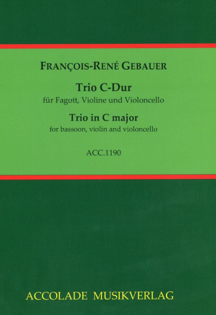 Vorderes Coverbild Trio C-Dur op. 33/2 