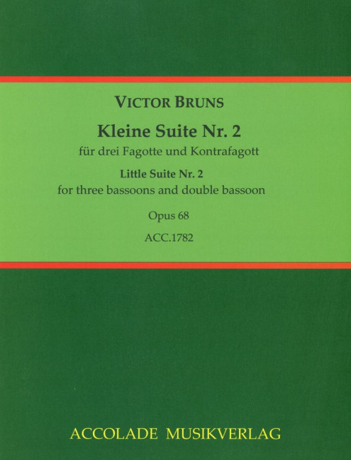 Vorderes Coverbild Kleine Suite Nr. 2 op. 68 