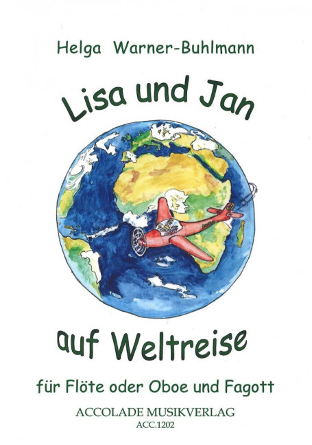 Vorderes Coverbild Lisa und Jan auf Weltreise 