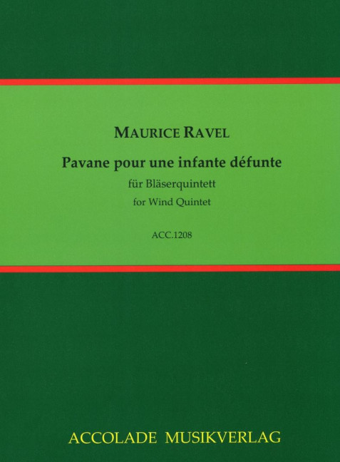 Vorderes Coverbild Pavane pour une infante defunte 