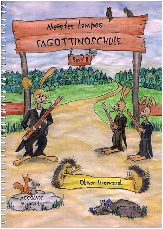 Vorderes Coverbild Meister Lampes Fagottinoschule Band 2