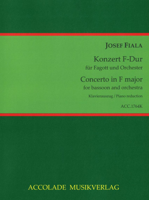 Vorderes Coverbild Konzert F-Dur 