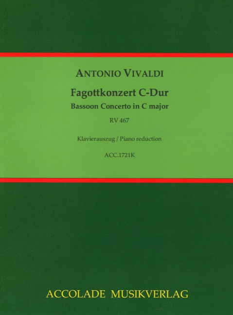 Vorderes Coverbild Konzert C-Dur RV 467 