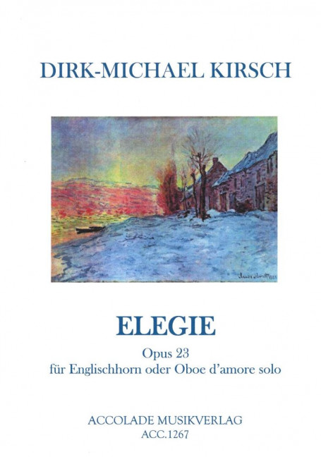 Vorderes Coverbild Elegie op. 23 