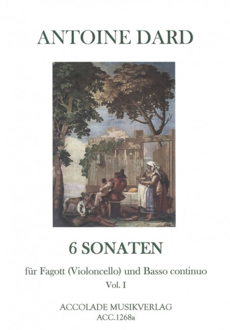 Vorderes Coverbild 6 Sonaten Vol. 1 Band 1