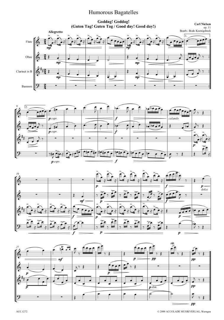 Anderes Coverbild Humoreske-Bagatellen op. 11 