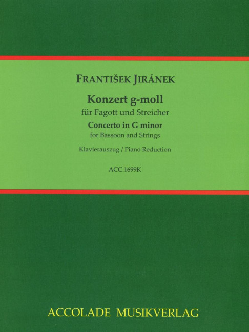 Vorderes Coverbild Konzert g-moll 
