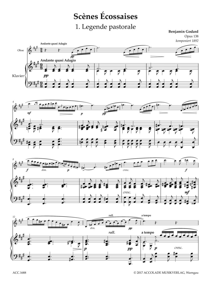 Anderes Coverbild Scènes écossaises op. 138 