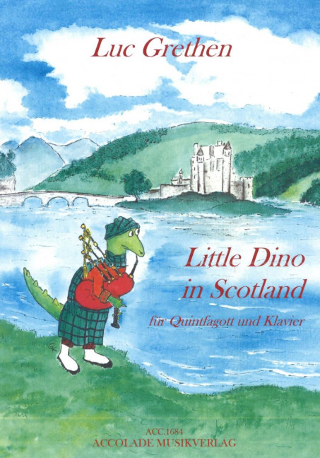 Vorderes Coverbild Little Dino in Scotland 