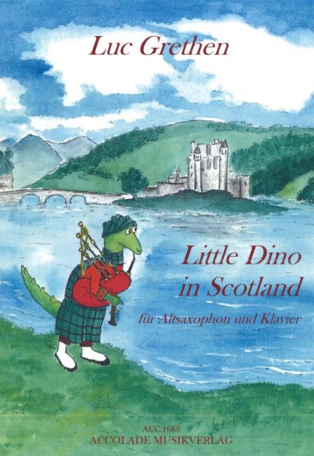 Vorderes Coverbild Little Dino in Scotland 