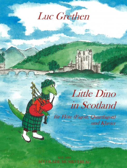 Vorderes Coverbild Little Dino in Scotland 