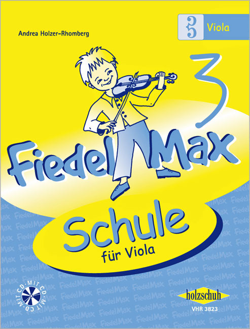 Vorderes Coverbild Fiedel-Max für Viola - Schule 3