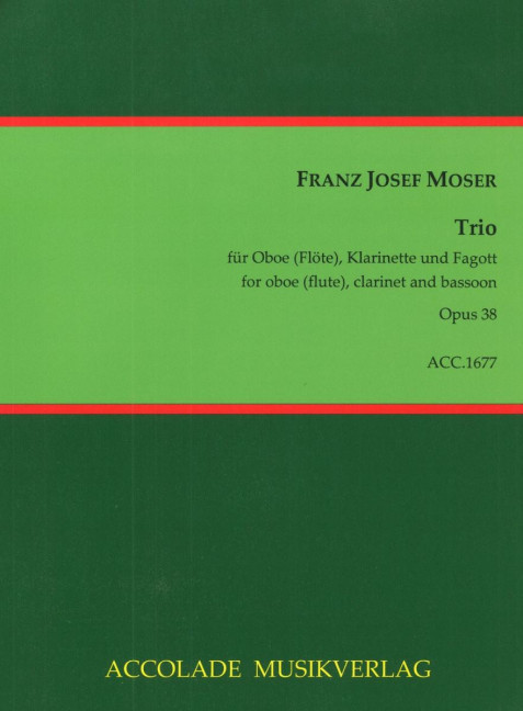 Vorderes Coverbild Trio op. 38 