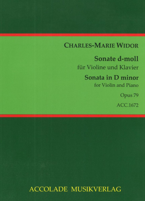 Vorderes Coverbild Sonate d-moll op. 79 