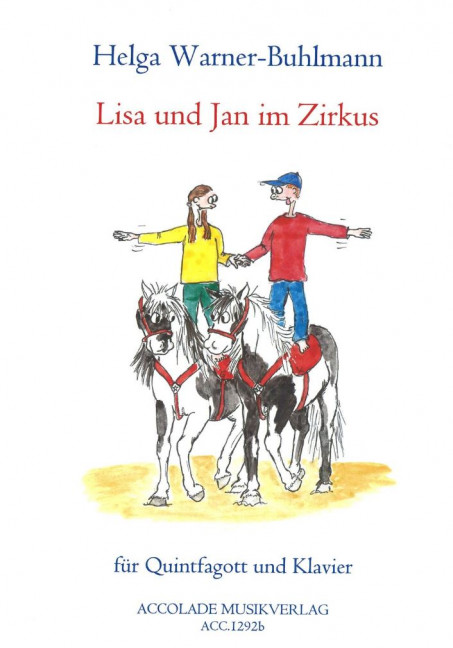 Vorderes Coverbild Lisa und Jan im Zirkus 