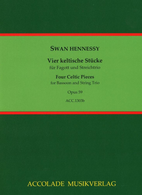 Vorderes Coverbild Vier keltische Stücke op. 59 