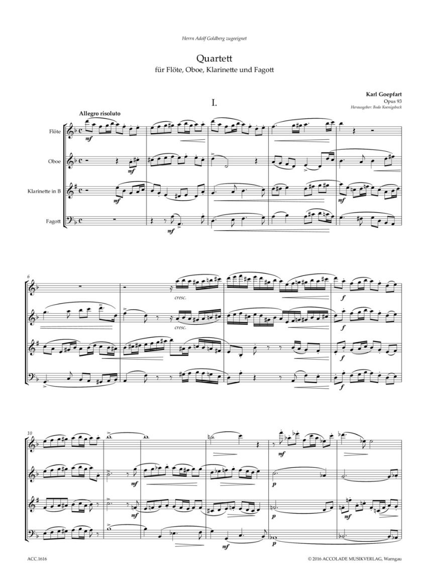 Anderes Coverbild Quartett d-moll op. 93 