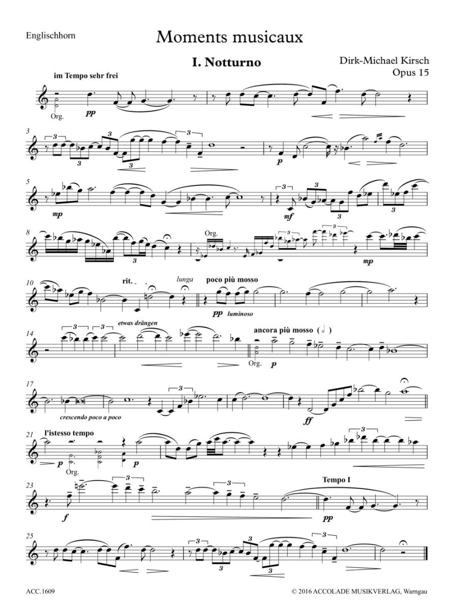 Anderes Coverbild Moments musicaux op. 15 