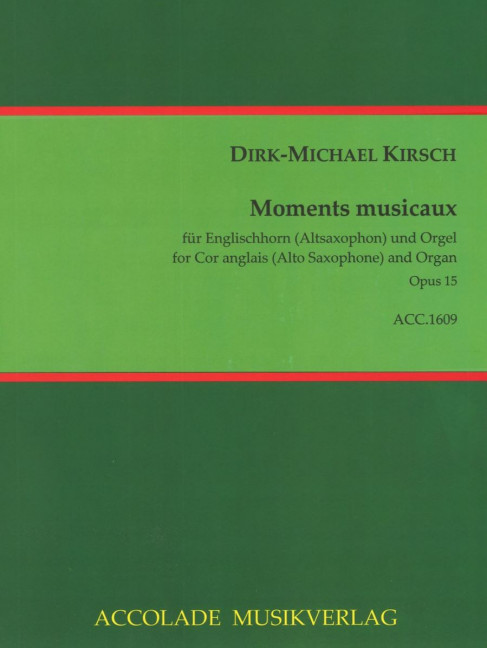 Vorderes Coverbild Moments musicaux op. 15 