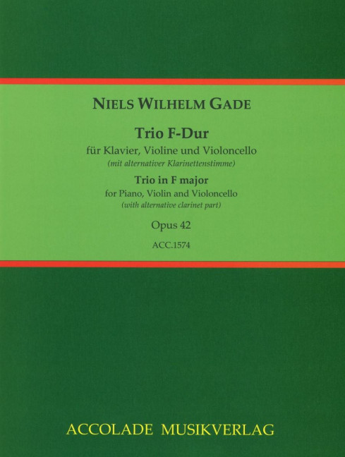 Vorderes Coverbild Trio F-Dur op. 42 