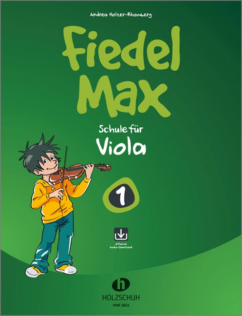 Vorderes Coverbild Fiedel-Max für Viola - Schule 1
