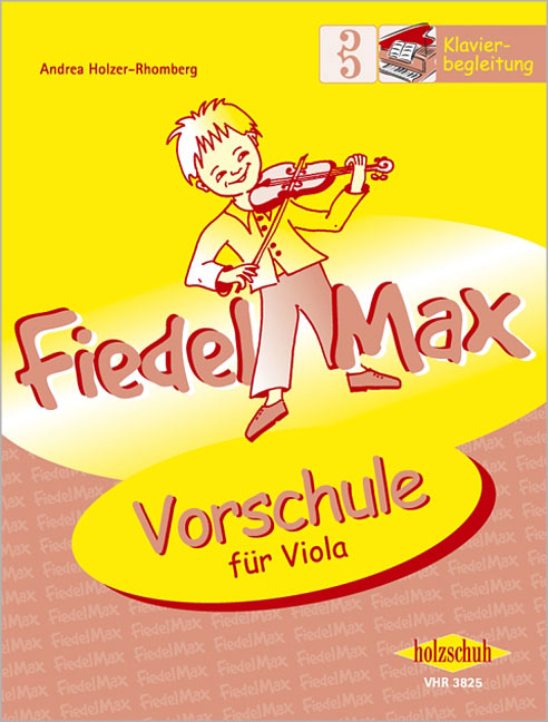 Vorderes Coverbild Fiedel-Max für Viola - Vorschule Klavierbegleitung