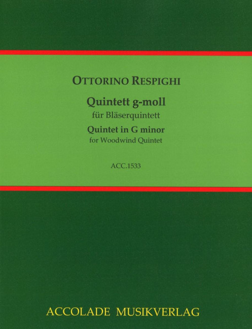 Vorderes Coverbild Quintett g-moll 