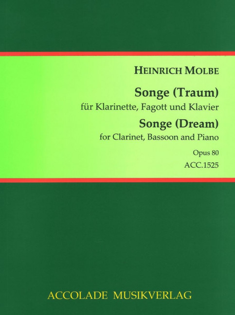 Vorderes Coverbild Songe (Traum) op. 80 