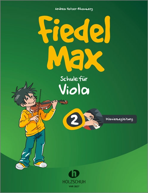 Vorderes Coverbild Fiedel-Max für Viola - Schule 2 - Klavierbegleitung