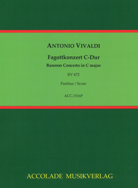 Vorderes Coverbild Konzert Nr. 17 C-Dur RV 472 