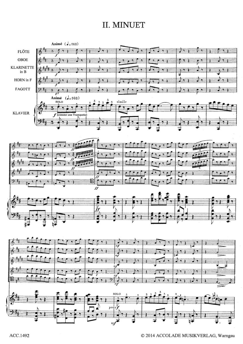 Anderes Coverbild Sarabande et Minuet op. 24b 