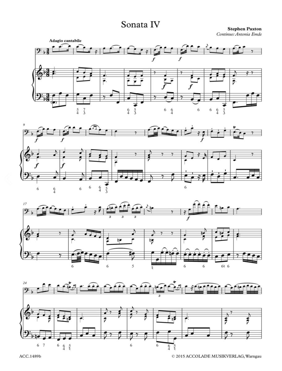 Anderes Coverbild Sechs leichte Solos op. 3, 4-6 Band 2
