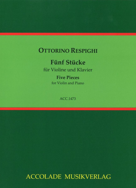 Vorderes Coverbild Fünf Stücke 