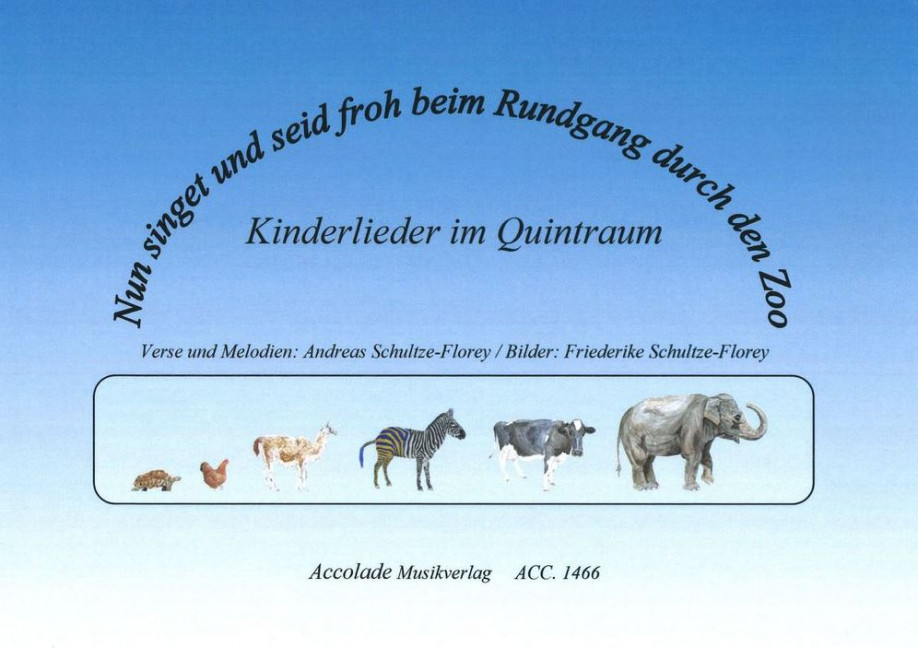 Vorderes Coverbild Nun singet und seid froh beim Rundgang durch den Zoo 