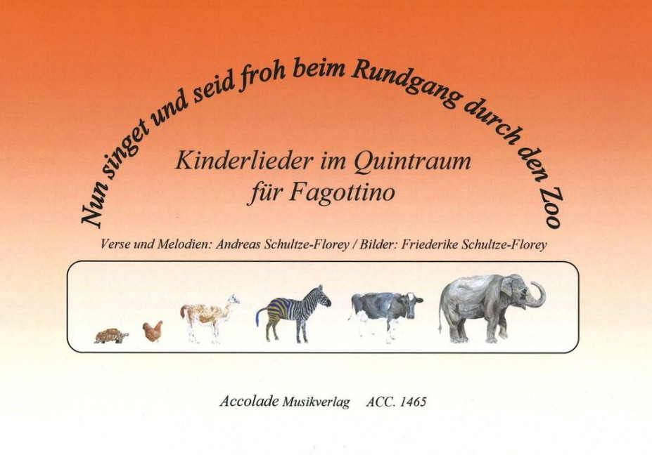 Vorderes Coverbild Nun singet und seid froh beim Rundgang durch den Zoo 